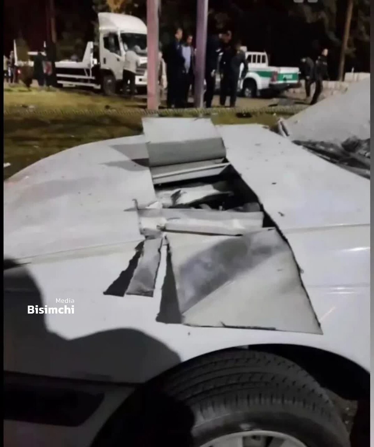 خودروی بمب‌گذاری شده در کرمان کشف شد +عکس