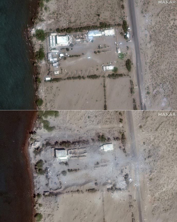 تصاویر ماهواره ای از حمله هوایی آمریکا به یمن را ببینید