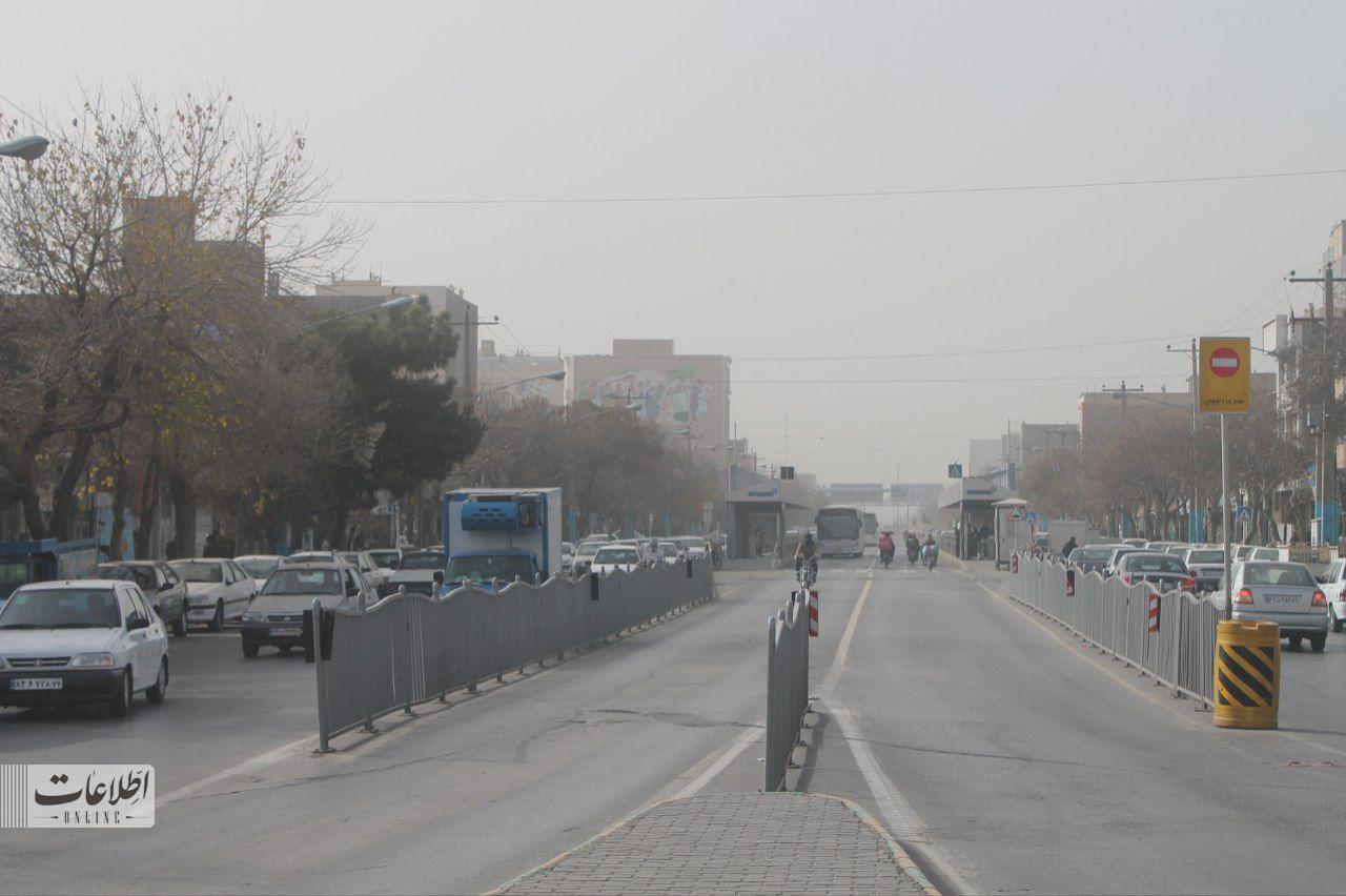 تصاویری از هجوم ریزگردهای قره قوم به مشهد