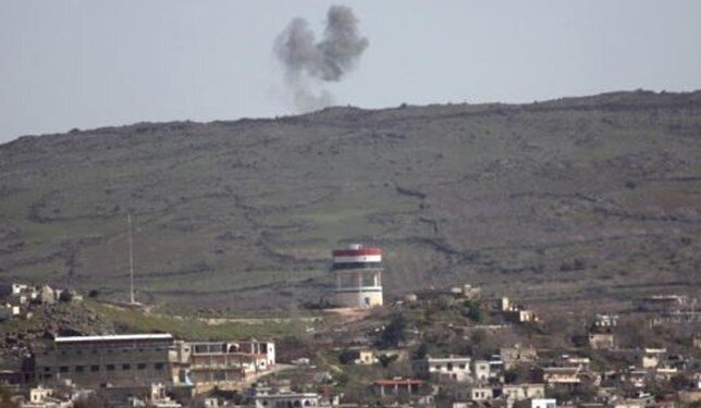 - سوریه به مواضع جولان اشغالی حمله موشکی کرد +جزئیات