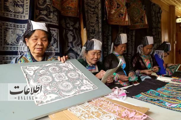 نقاشی چند هزار ساله زنان چینی