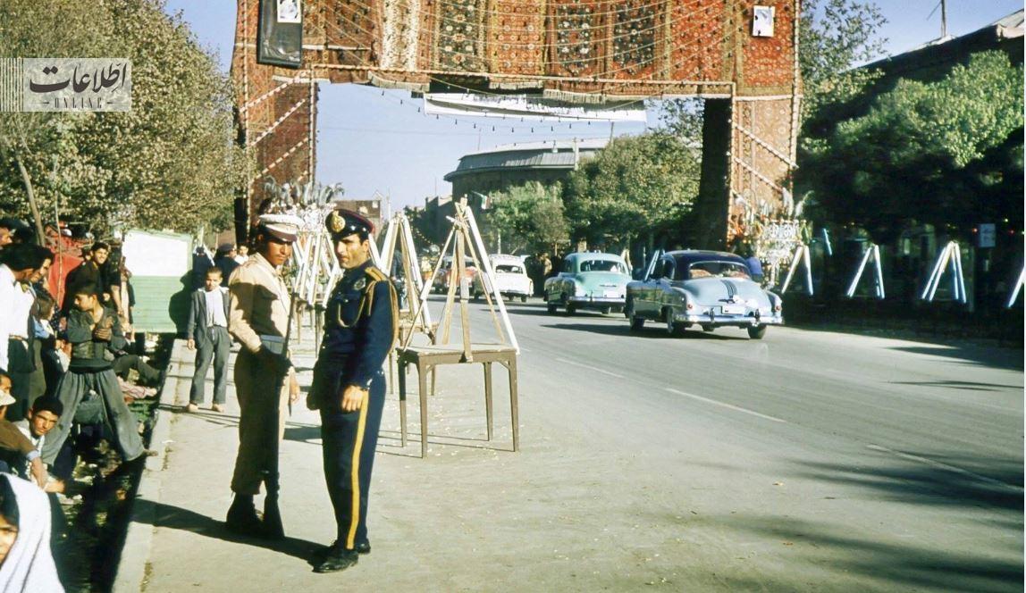 تصویری قدیمی از مراسم نیمه‌شعبان در تهران 65سال پیش