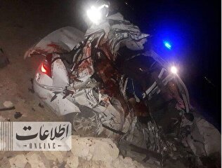 تصادف خونین در محور نائین به اردستان ۴ کشته برجای گذاشت