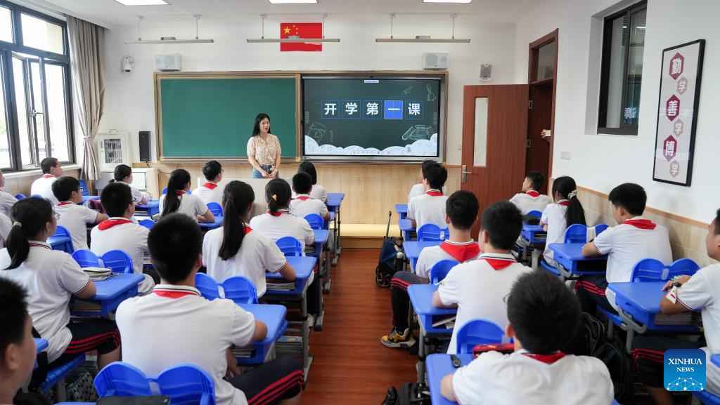 ترم جدید مدرسه در چین آغاز می شود