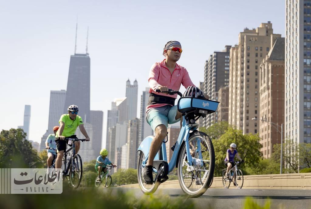تصاویری از دوچرخه سواری سالانه در شیکاگو را ببینید!