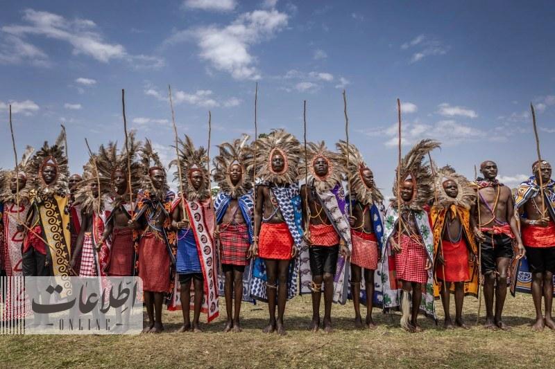 مراسم فرهنگی - بومی جوانان ماسایی کنیایی را ببینید