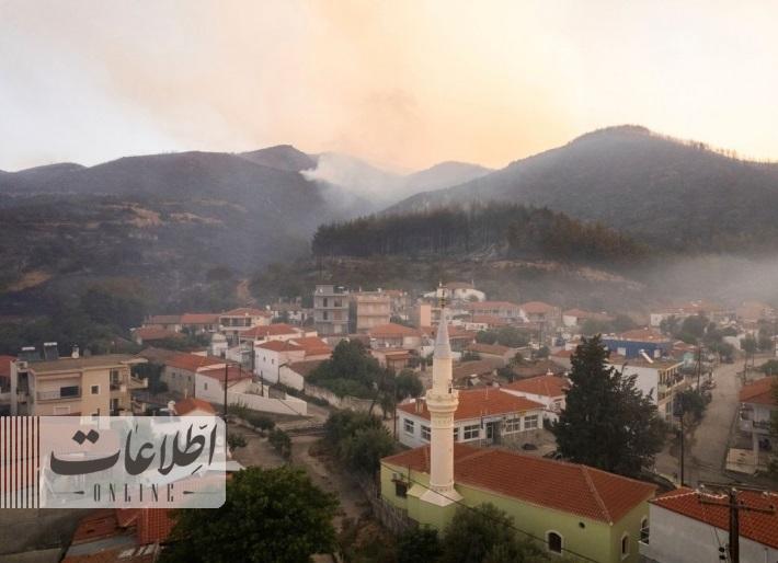 مرگ و ویرانی در پی آتش سوزی های یونان
