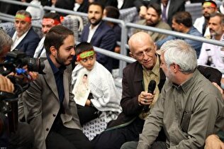 حضور حاتمی‌کیا در کنار محسن رضایی در دیدار با رهبر انقلاب + عکس