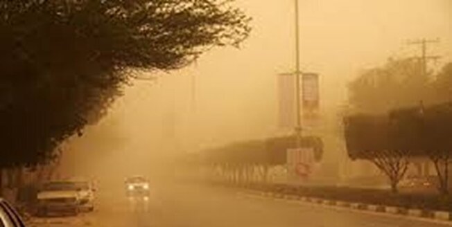 گرد و غبار ترکمنستان به مازندران رسید