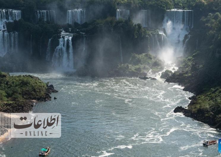 این آبشار برزیلی ۳ برابر از نیاگارا بزرگتر است +تصاویر