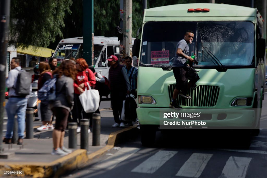 حمل و نقل عمومی در مکزیکوسیتی مختل شد +تصاویر