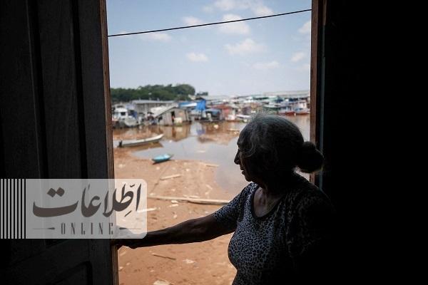 پنجه خشکسالی سیمای آمازون برزیل را زخمی کرده است +تصاویر