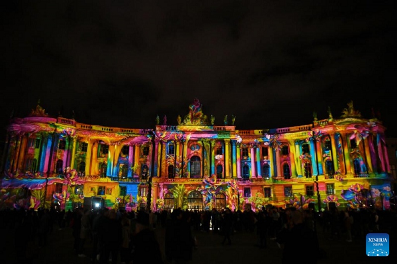 تصاویری از جشنواره نور در برلین را ببینید