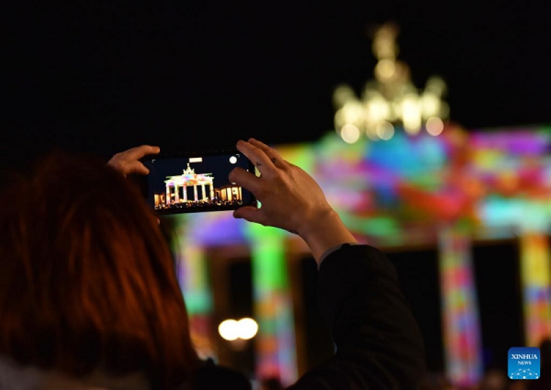 تصاویری از جشنواره نور در برلین را ببینید