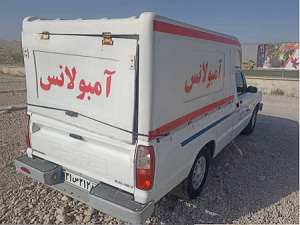 خودروی نعش کش فوتبالیست‌های بوشهری را وحشت زده کرد +عکس