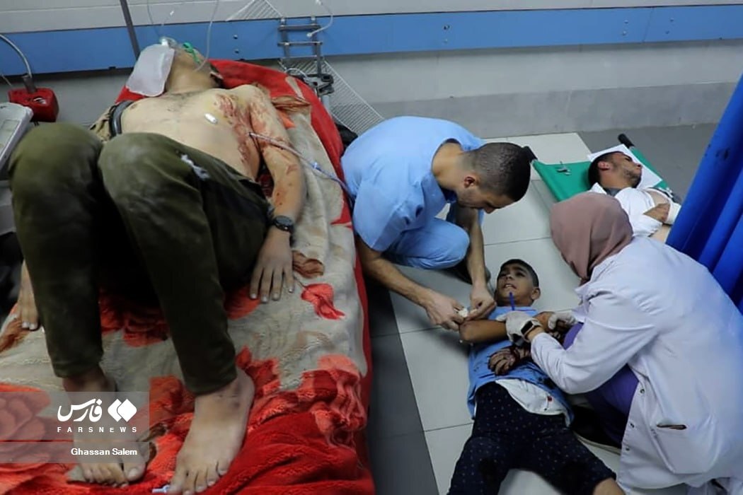 نسل‌کشی در غزه؛ کودکان غرق در خون شدند! +تصاویر