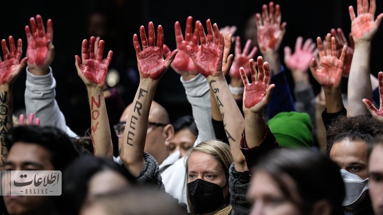 اعتراض خونین به بلینکن در کنگره آمریکا