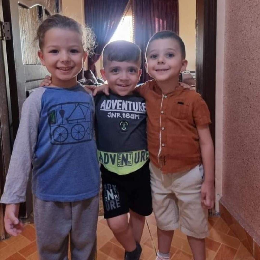این ۳ کودک دقایقی قبل کشته شدند +عکس