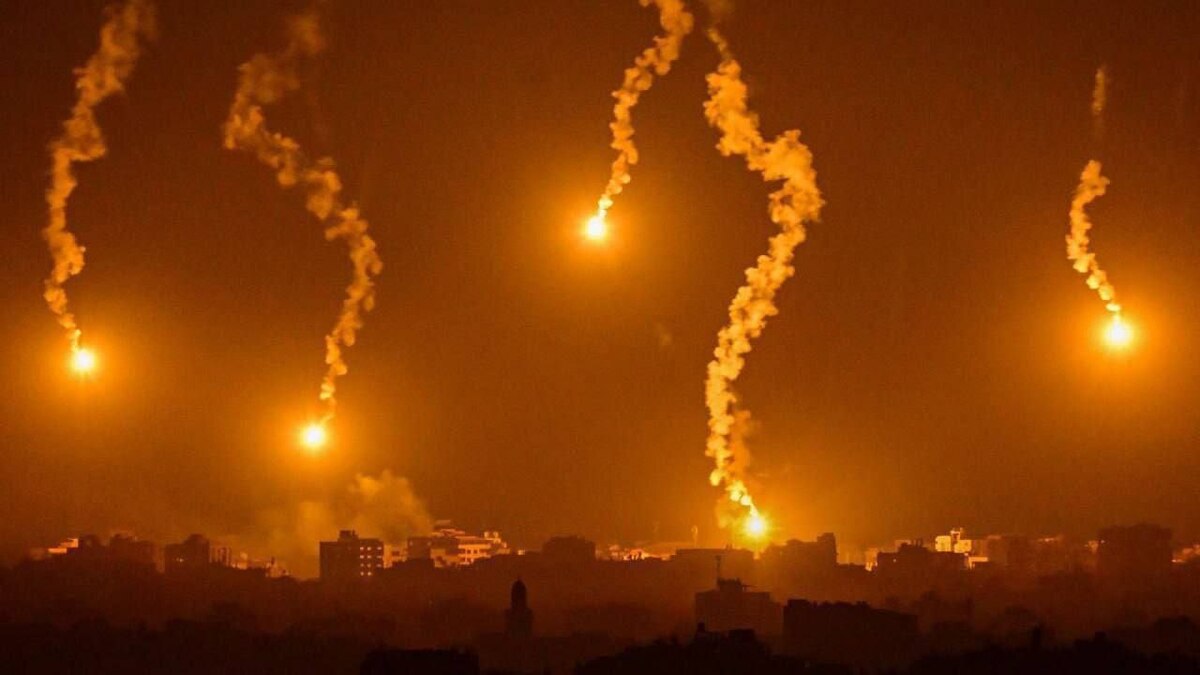 عکس| غزه زیر آتش اسرائیل