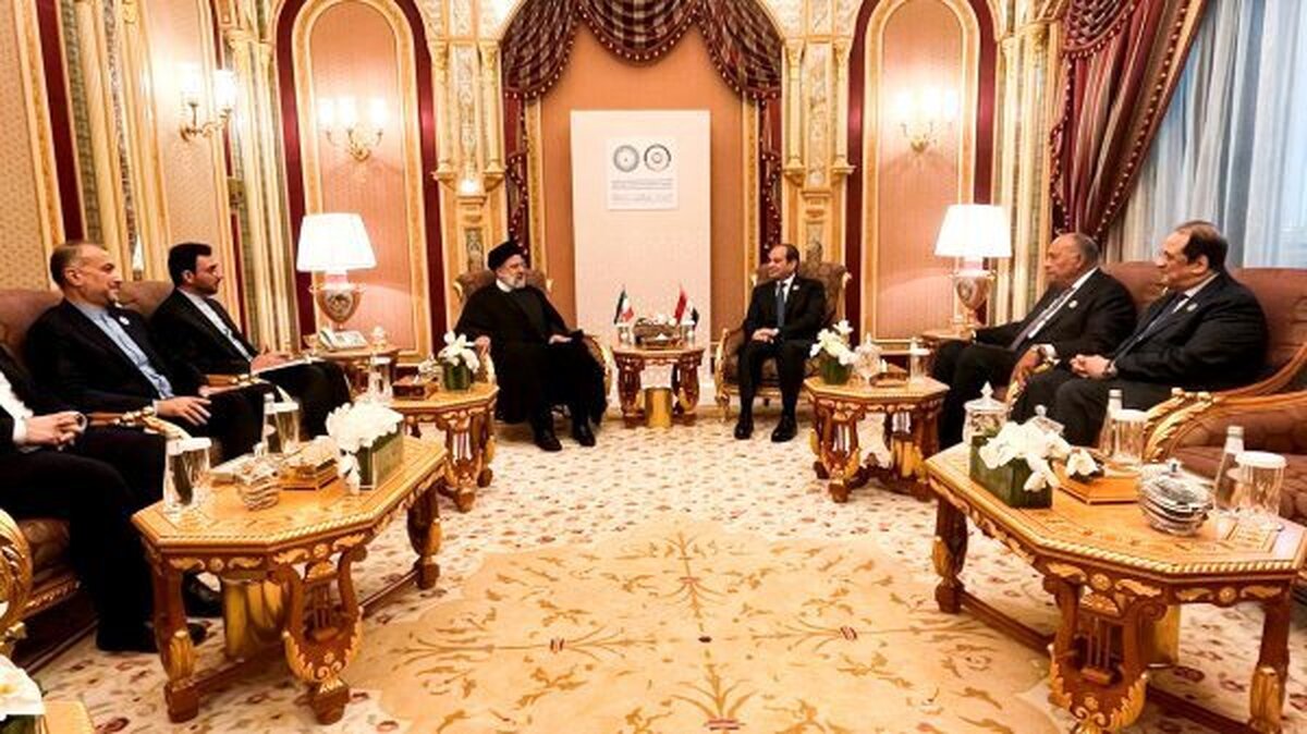 رئیسی در دیدار با السیسی: مانعی برای گسترش روابط با مصر نداریم