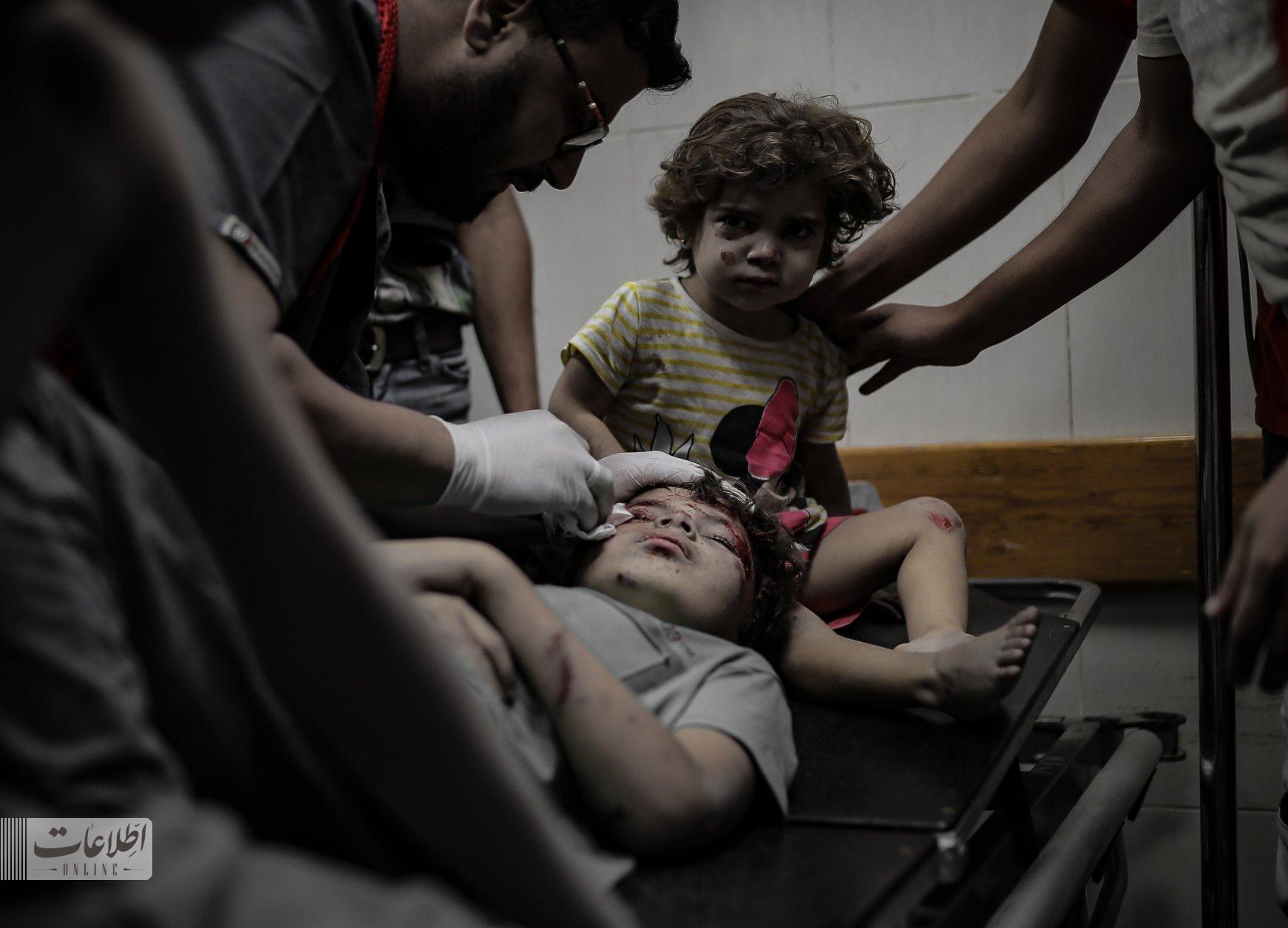 تلخ ترین تصاویر را از قتل عام مردم غزه ببینید