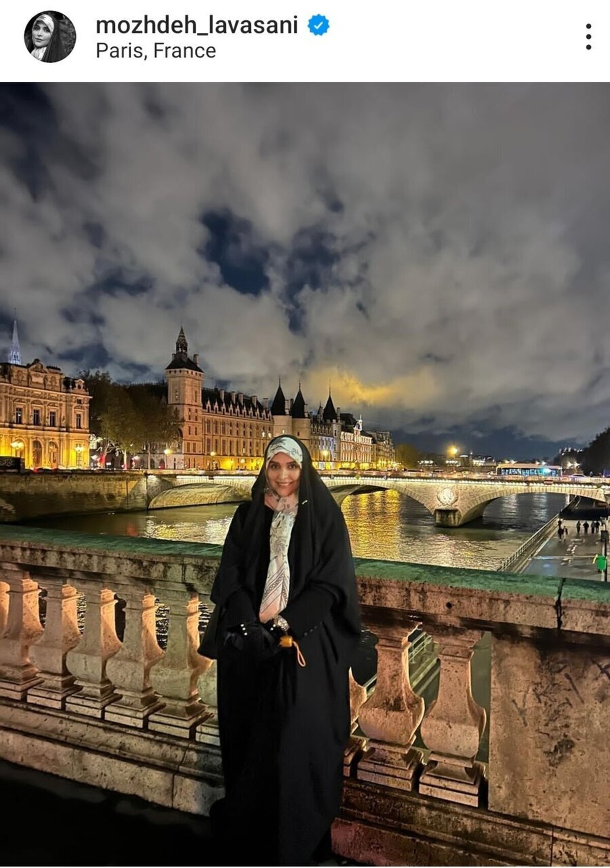 سفر خانم مجری به شهر مشهور فرانسه +عکس