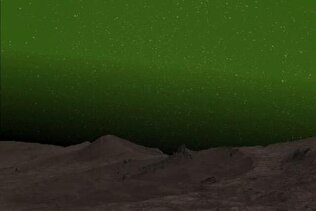 - آسمان مریخ برای اولین بار در تاریخ سبز شد! +علت