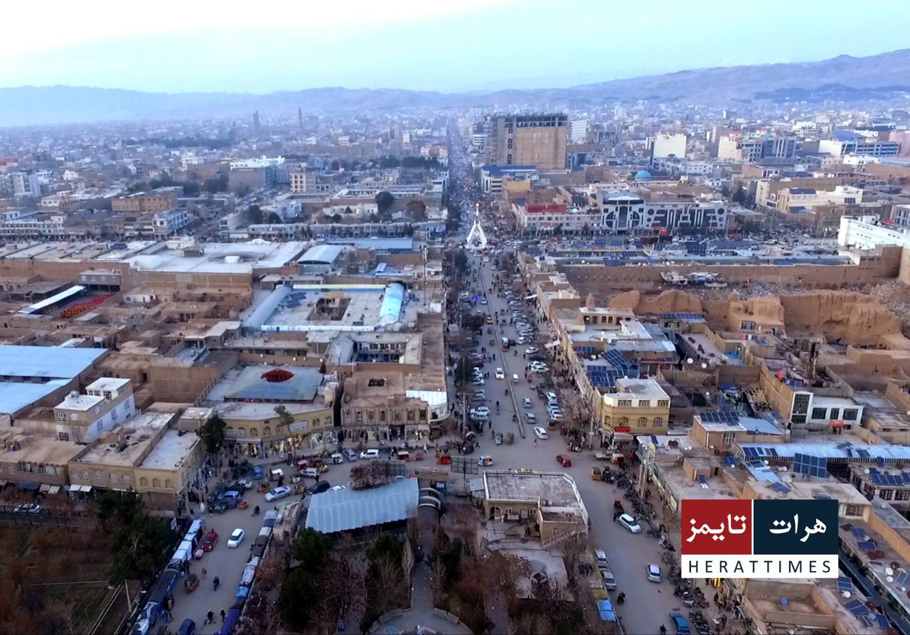 چند تصویر هوایی از هرات افغانستان