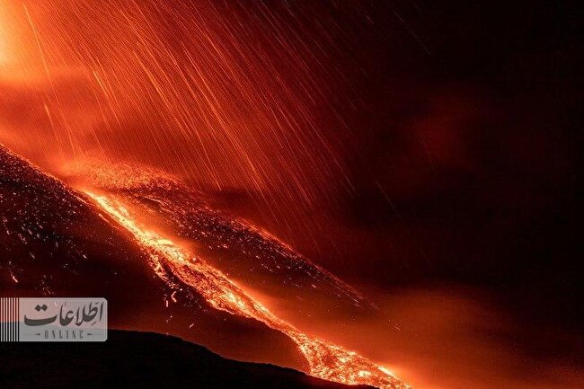 تصاویر تکان‌دهنده از بزرگترین آتشفشان اروپا در ایتالیا