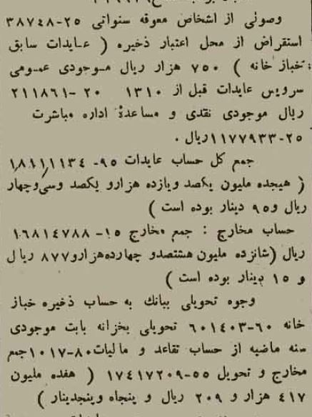خرج و دخل شهرداری تهران ۹۰ سال پیش چقدر بود؟ + عکس و گزارش