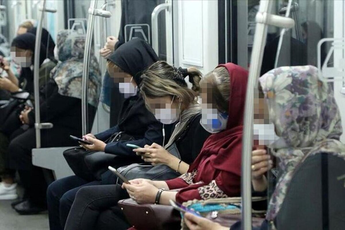 بیشترین واکنش‌ زنان به تذکر حجاب‌بان‌های مترو: هیچِ هیچِ هیچ!