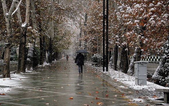 - باران و برف از راه رسید/ ایران سردتر می‌شود