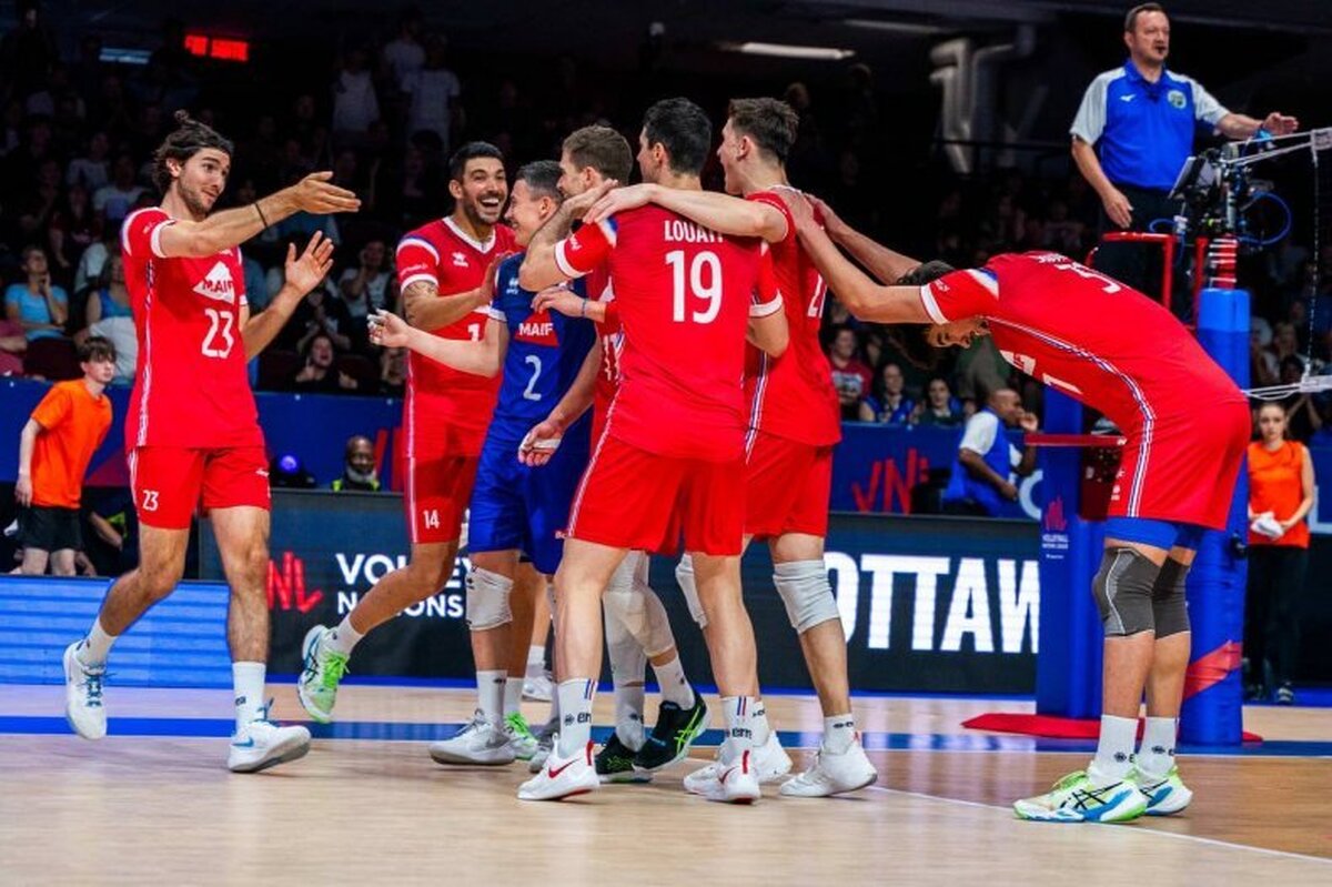 زور والیبالیست‌های ایرانی به فرانسه نرسید