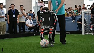 از فوتبالیست تا قهوه‌چی؛ جدیدترین ربات‌های جهان را ببینید +ویدئو