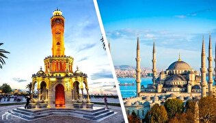 فاصله استانبول تا ازمیر چقدر است؟