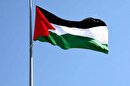 اهتزاز بزرگترین پرچم فلسطین جهان در تهران +ویدئو