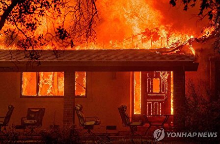 تصاویر| آتش گسترده زندگی مردم را نابود کرد!