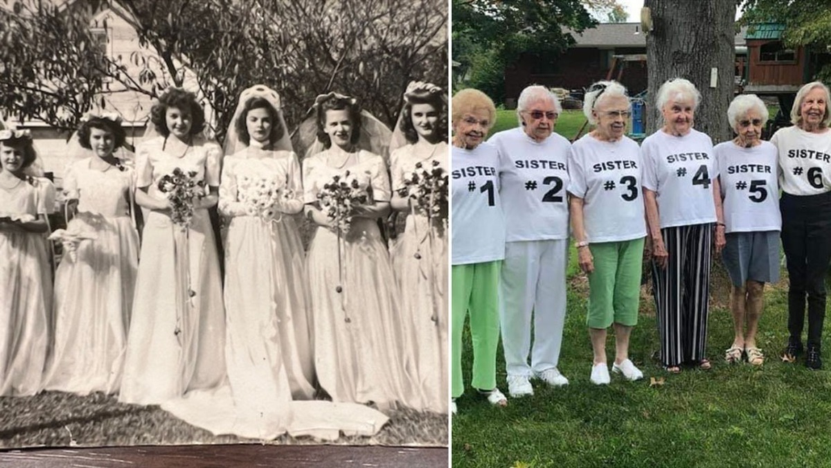 این ۶ خواهر رکورد دار گینس هستند با ۵۷۱ سال سن! +عکس