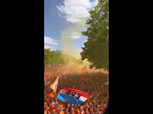 آلمان توسط نارنجی‌پوشان هلندی تسخیر شد! +ویدئو