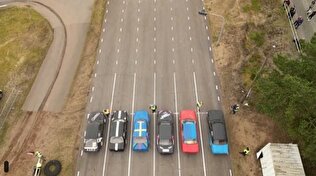 ویدئو | محبوب‌ترین مسابقه اتومبیلرانی سوئد را ببینید