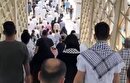 حضور گسترده مردم قطر برای شرکت در مراسم شهید هنیه +ویدئو