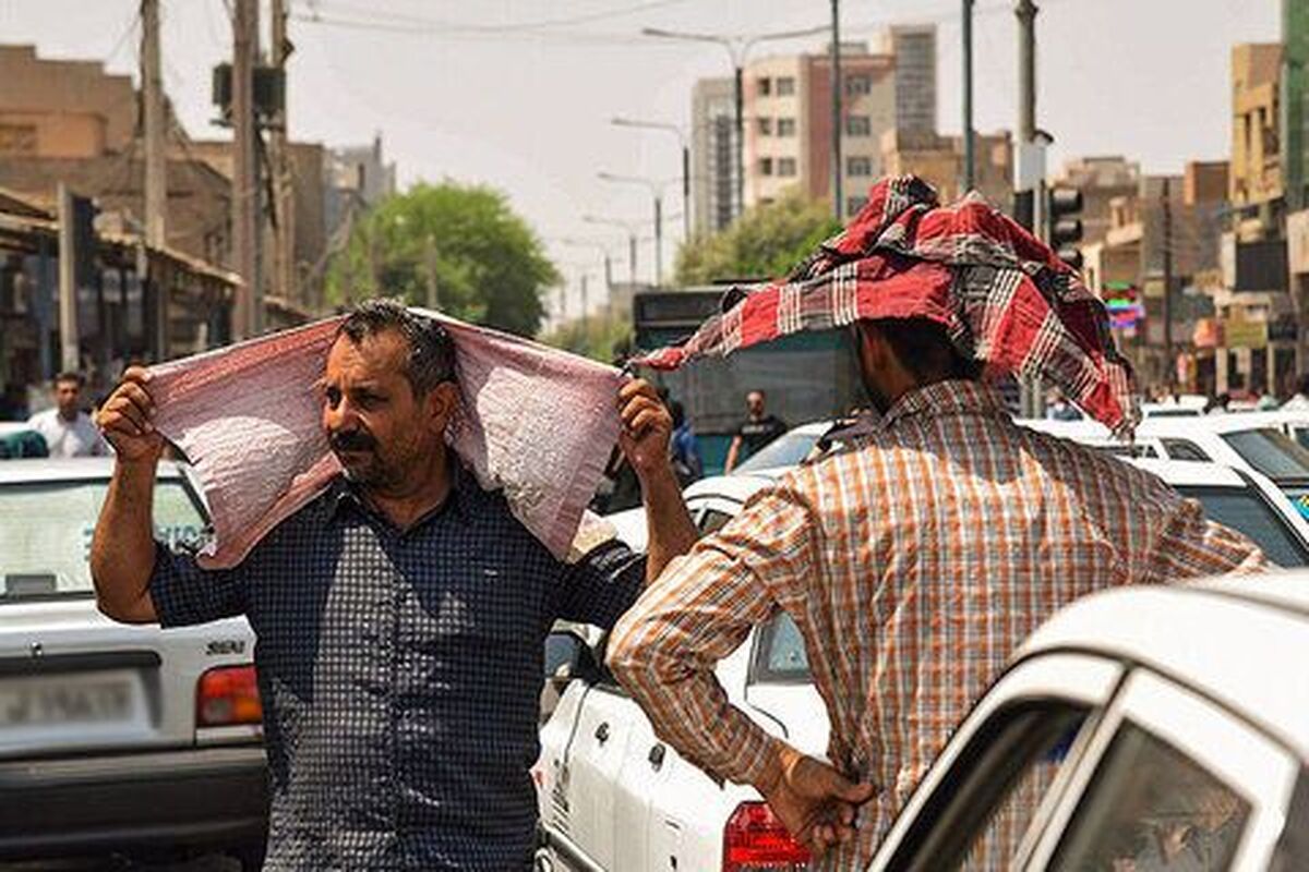 رکورد گرمای هوای تهران چند درجه بوده است؟