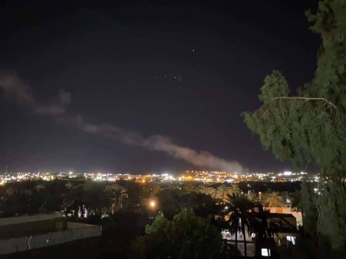 پایگاه آمریکایی در عراق موشکباران شد +عکس