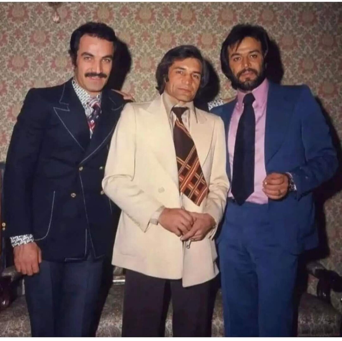 تصویر غم‌انگیز سعید راد کنار ۲ بازیگر مشهور قبل از انقلاب وایرال شد